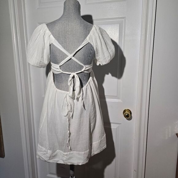 FREE PEOPLE NWT Marina Babydoll Dress - Picture 4 of 5